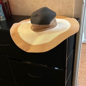 Elegant Multicolor Wide Brim Hat